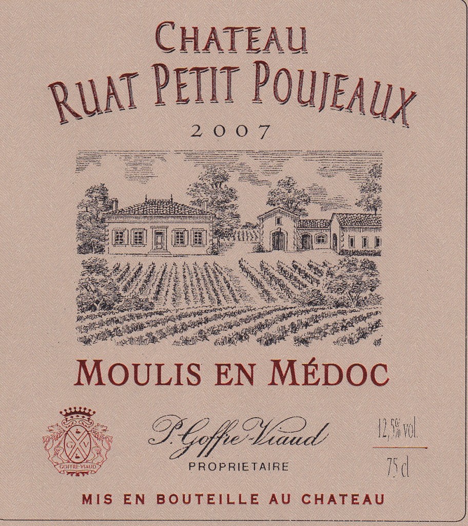 Château Ruat Petit Poujeaux - Etiquette (2006)